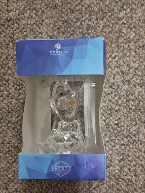 Disney Collection Enesco Clear Acrylic Olaf Frozen Snowman Figurine